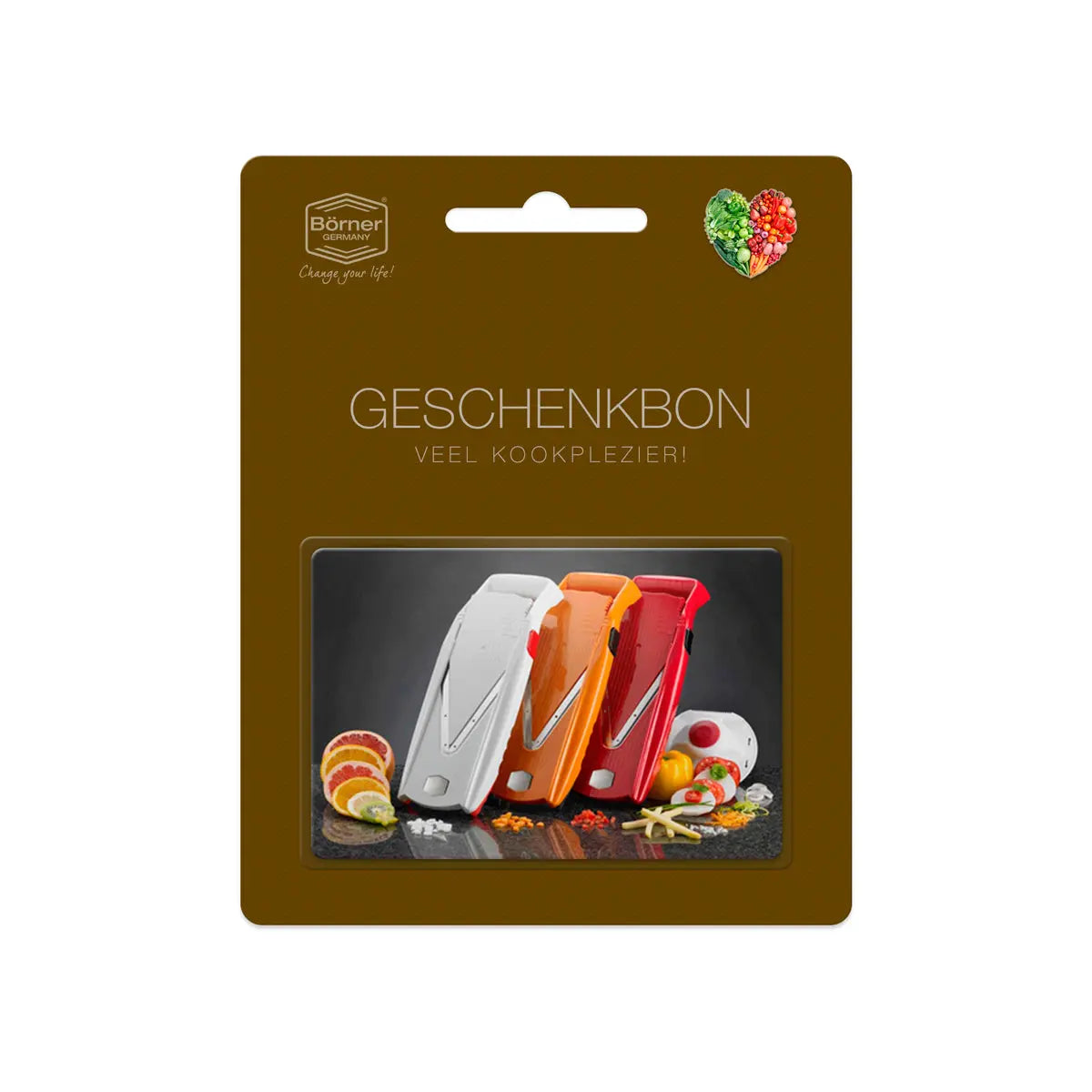 Geschenkbonnen Börner Kitchentools - Mandolines en toebehoren