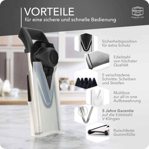 Börner Mandoline V6 ExclusiveLine - Starter Set